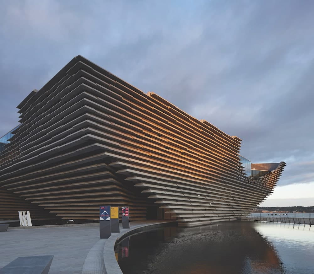 The V&A Dundee, Victoria and Albert museum, shetland travel guide