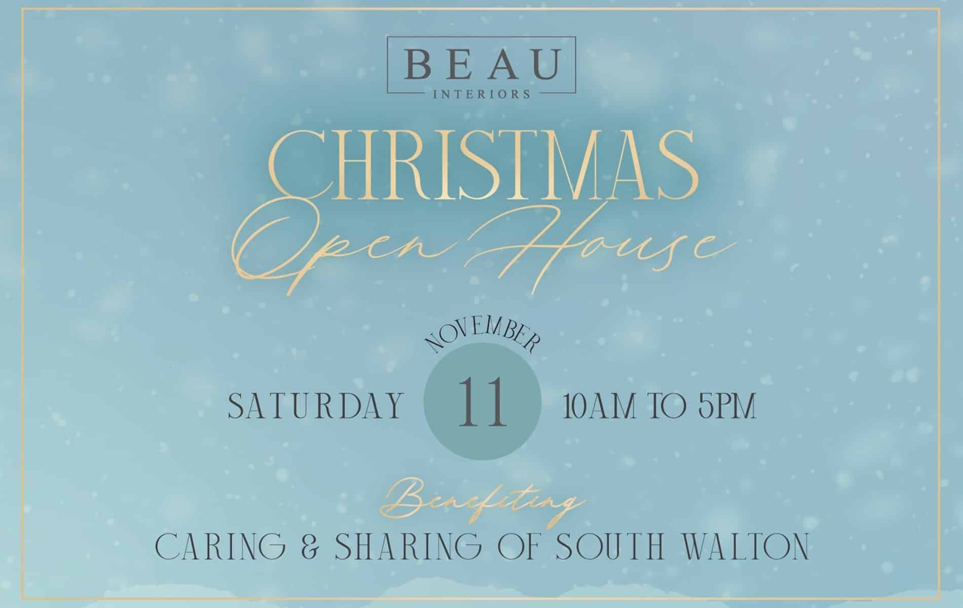 Beau Interiors Rings in the Holidays with Their Annual Christmas Open House