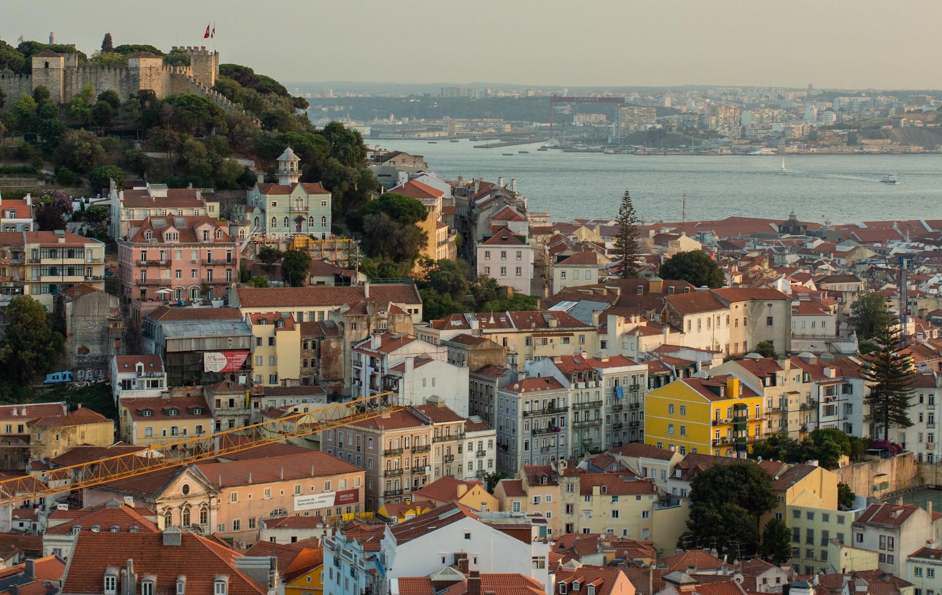 Lisbon Portugal, European cities, colorful European town, european travel