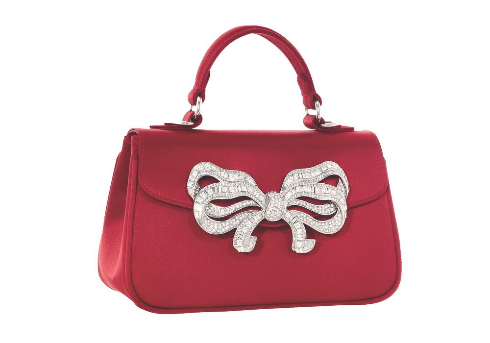 purse, bow purse, red bag, red purse, cest la vie