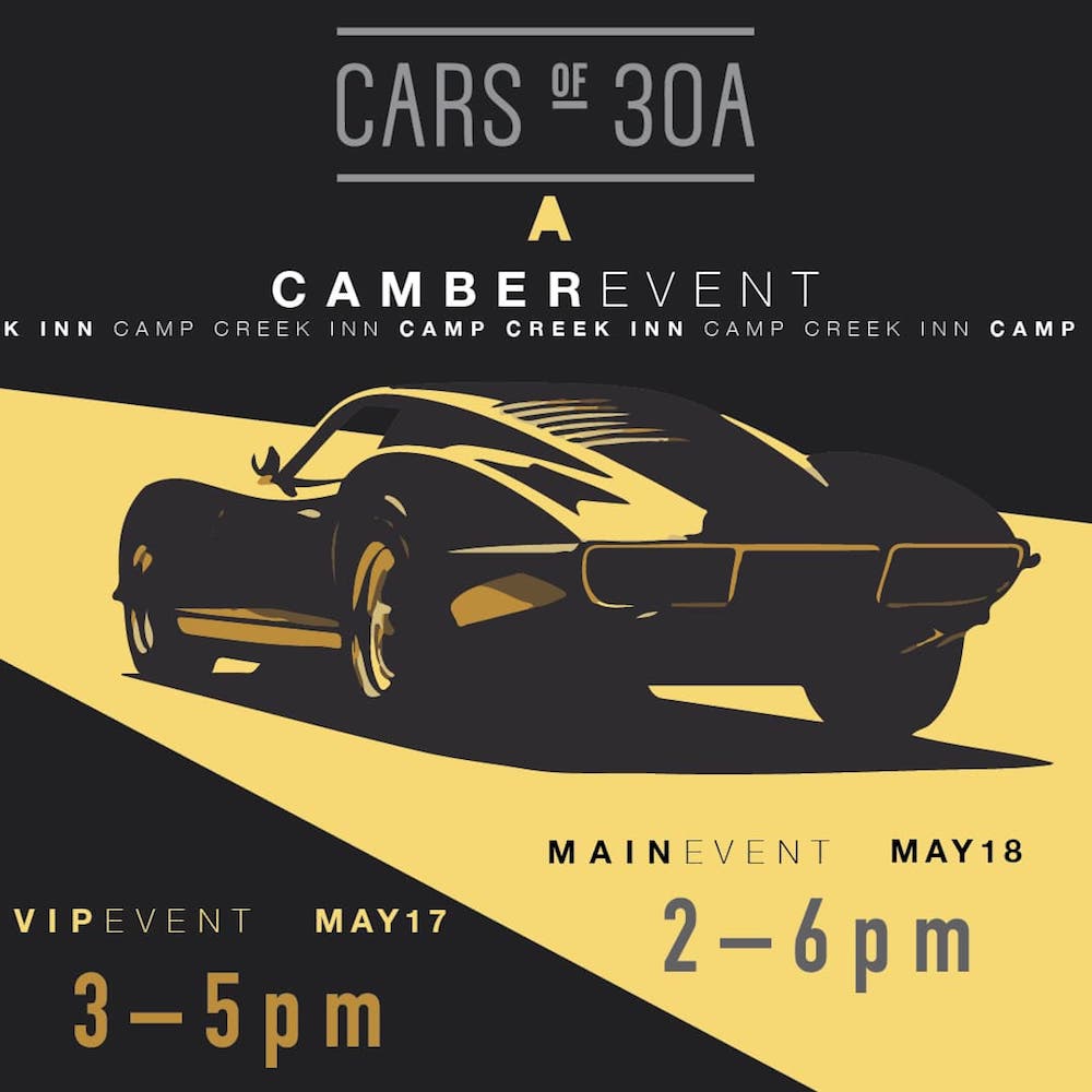 Cars of 30A, Camp Creek Inn, 30A events