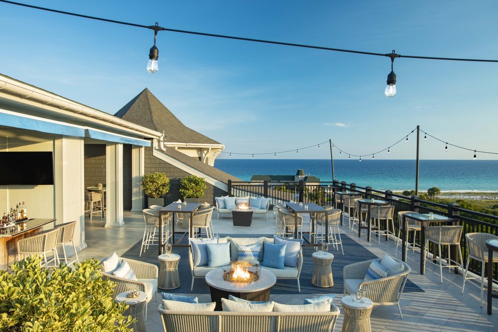 luxury oceanfront hotel, destin florida hotel, luxury hotel destin florida, rooftop bar destin