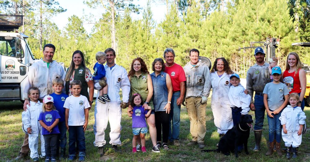 Register family farm, beekeepers, walton county, florida beekeepers,