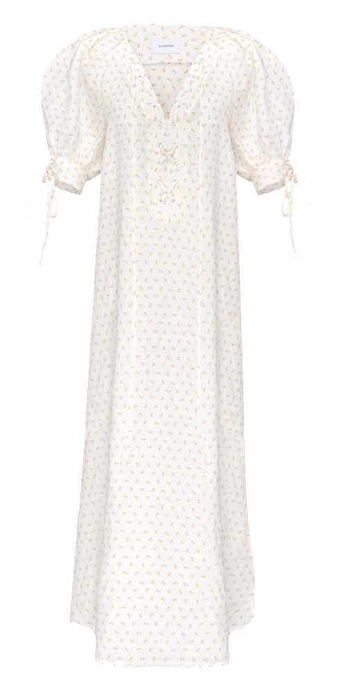 garden linen dress