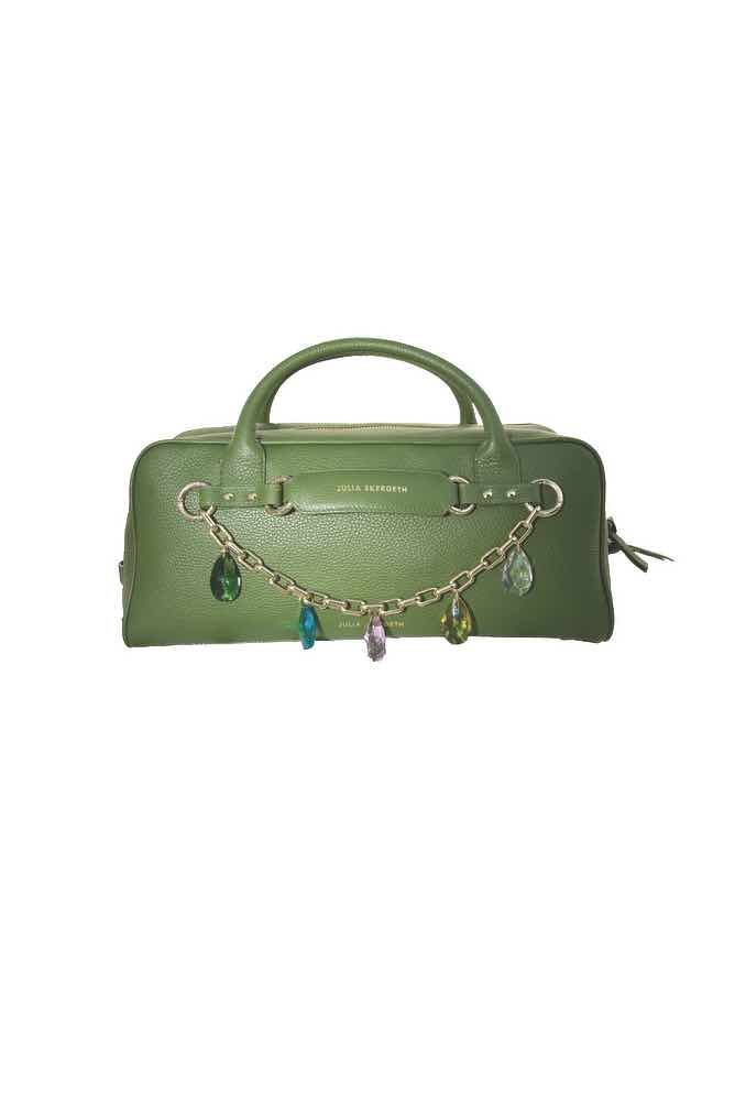 Doctors Bag Medium Emerald, green bag