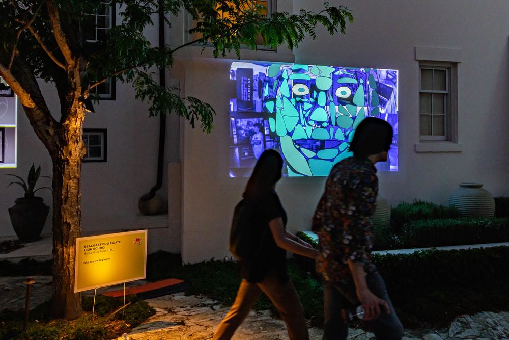 projection art festival, alys beach, alys foundation, 30a events, digital graffiti 2024