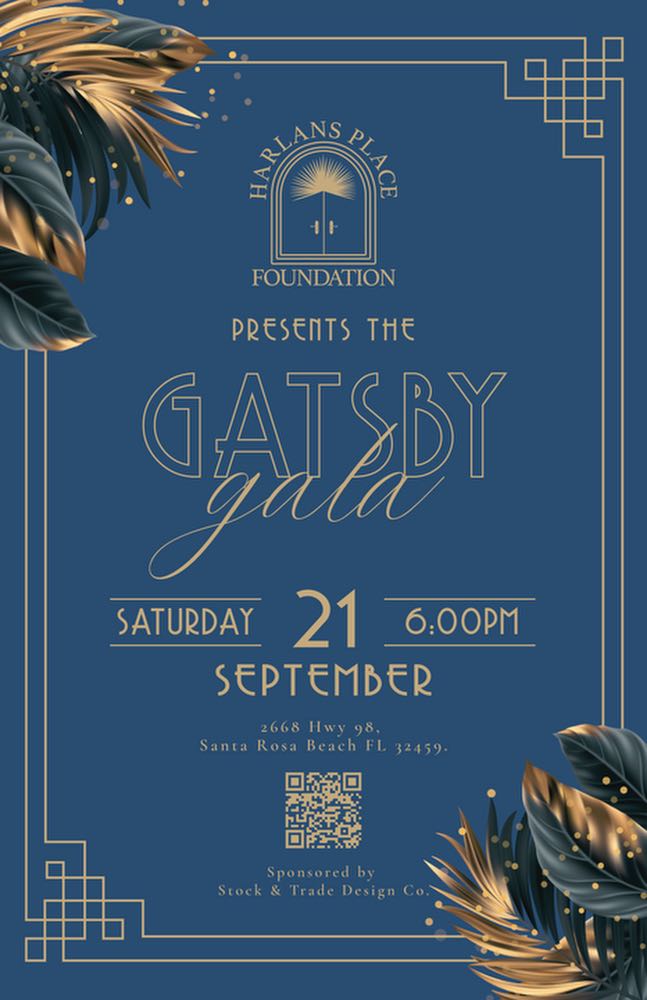 gatsby gala, harlan's place foundation