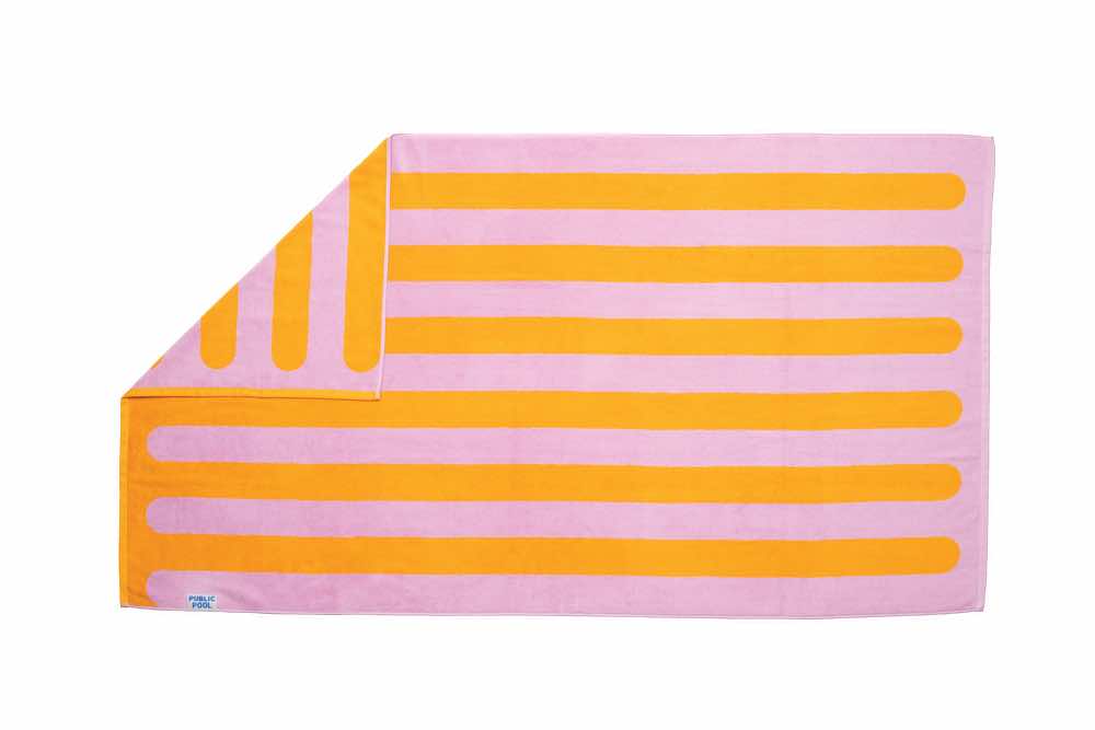 beach towel, cute beach towel, Public Pool co, public pool co towel, the classic towel, c'est la vie june 2024