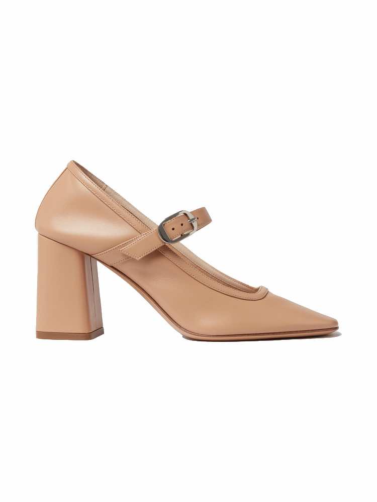 Ballet Mary Jane Pump, Fawn Leather, c'est la vie june 2024