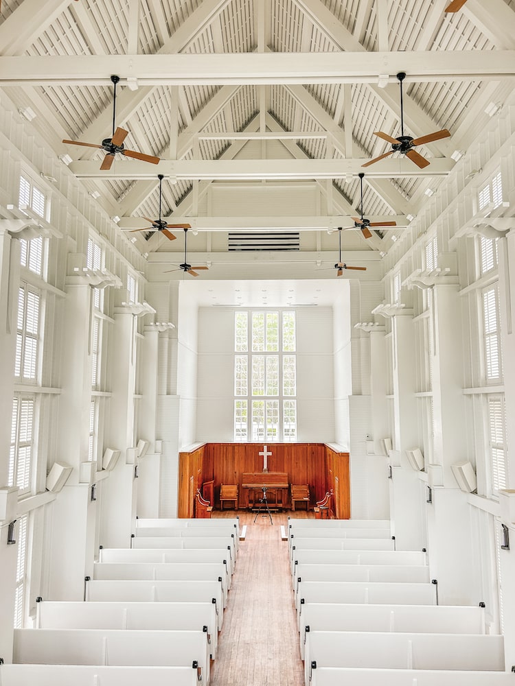 The Chapel at Seaside, Seaside Chapel, E. F. San Juan, Real Wood