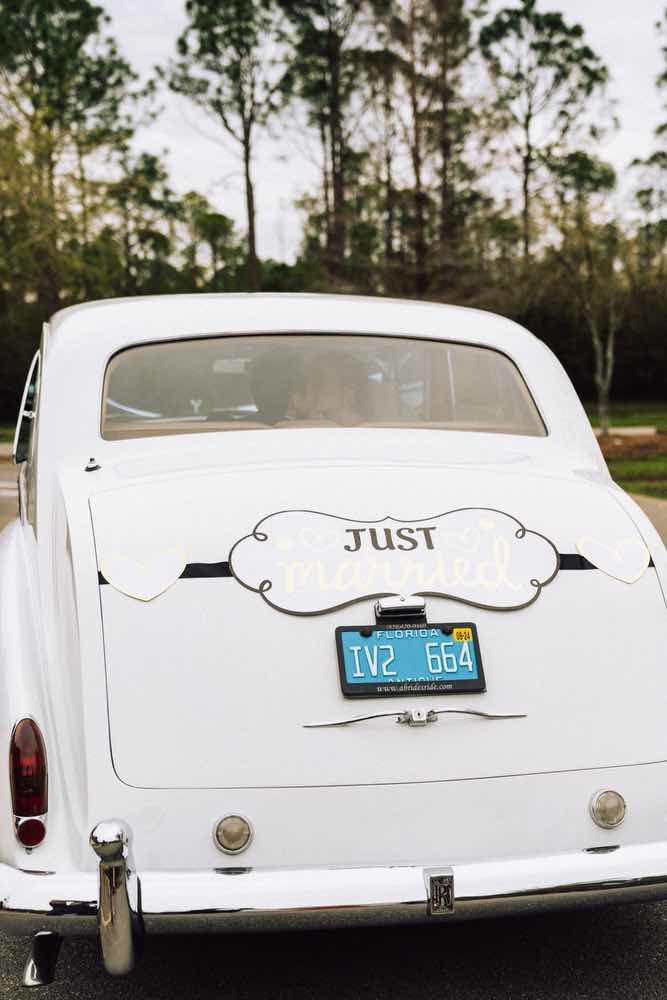 exit car, lloyd wedding