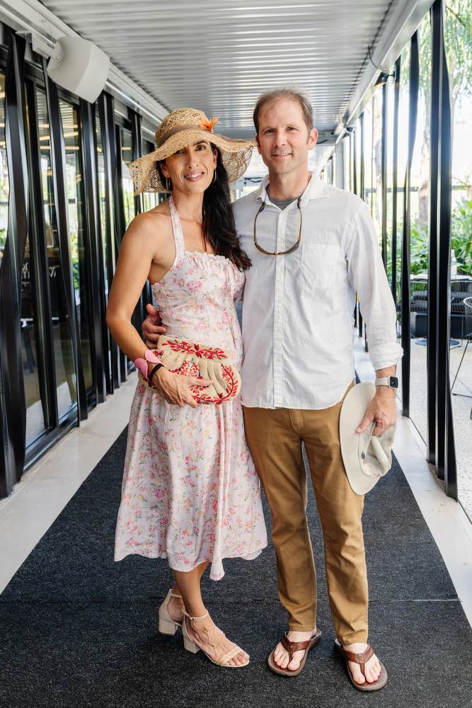 Madra McDonald and Chris Burch