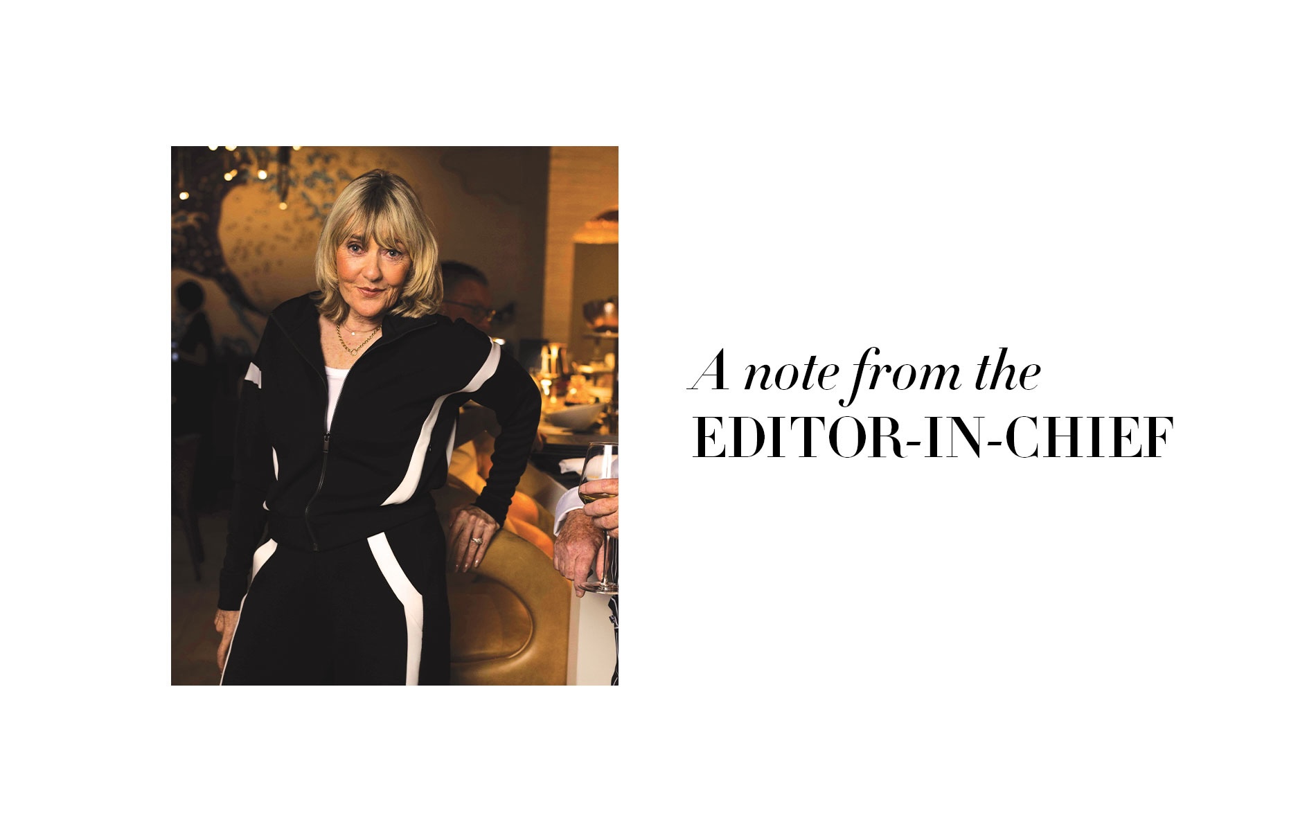 editor in chief, editor in chief note, lisa marie burwell