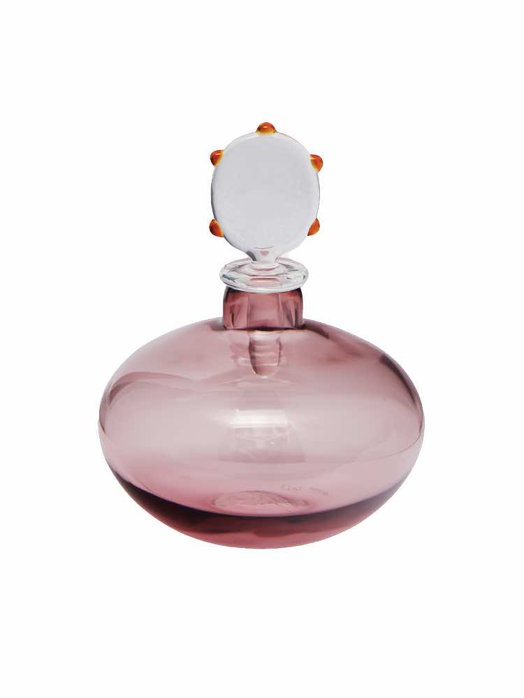 Venini 1986 Laura de Santillana Monofiore Hand-Blown Murano Glass Perfume Bottle