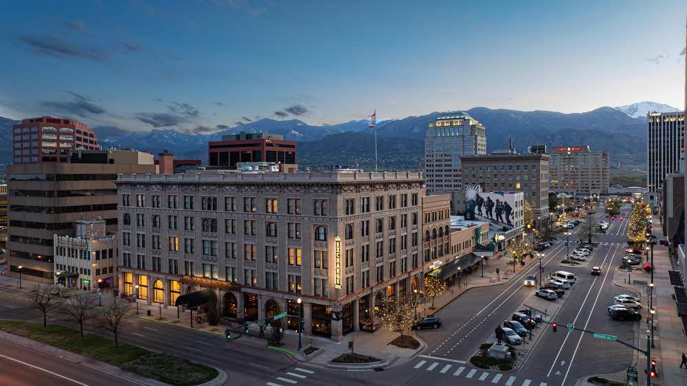 colorado springs hotel, hotel, downtown colorado springs