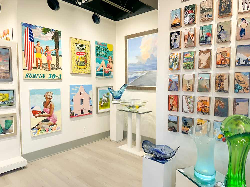 curate 30a gallery, art gallery