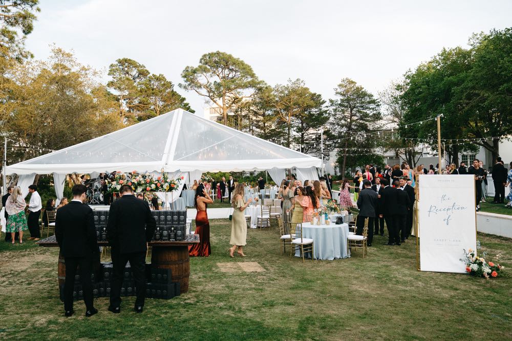 wedding, alys beach wedding, tented wedding