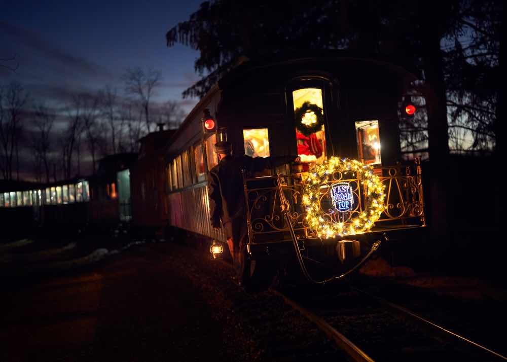 trains in central PA