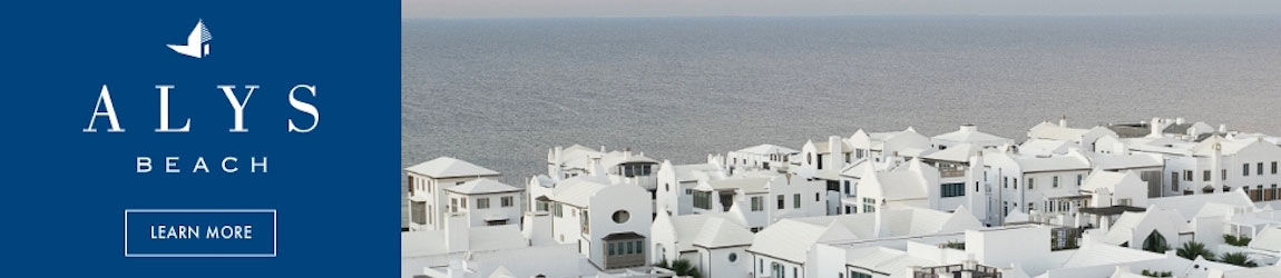Alys Beach, Alys Beach FL, Alys Beach florida, alys beach banner ad