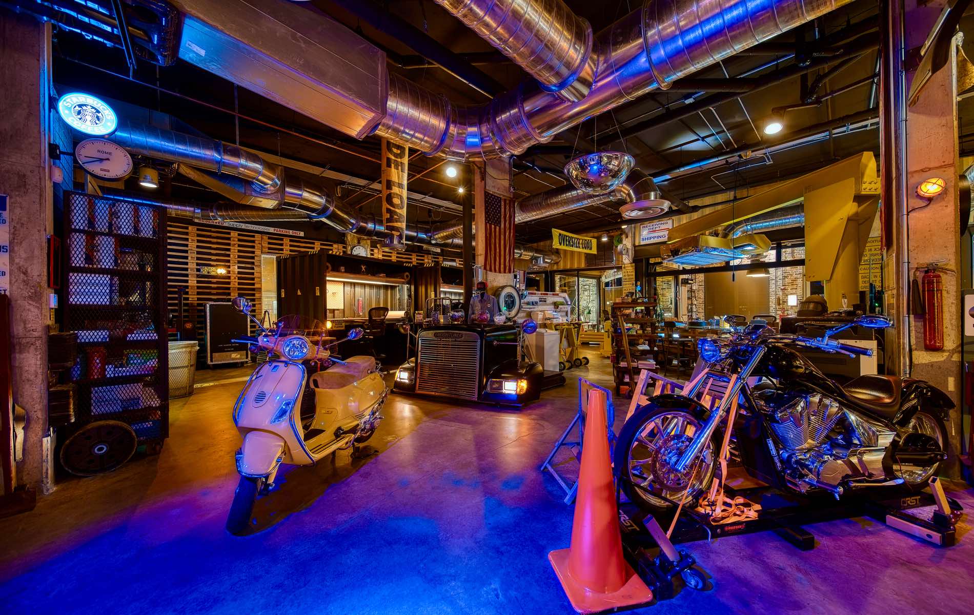 An Eclectic Space on the Waterfront